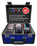 Evoretro Trading Card Aufbewahrungsbox für 90 Karten X Blau
