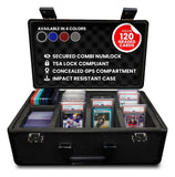 Evoretro Trading Card Aufbewahrungsbox für 120 Karten XL Schwarz