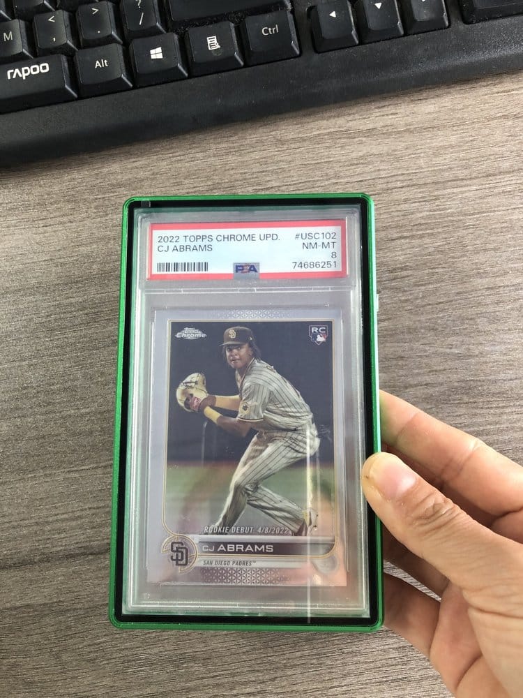 Slab-Schutzhüllen für PSA Graded Cards Grün