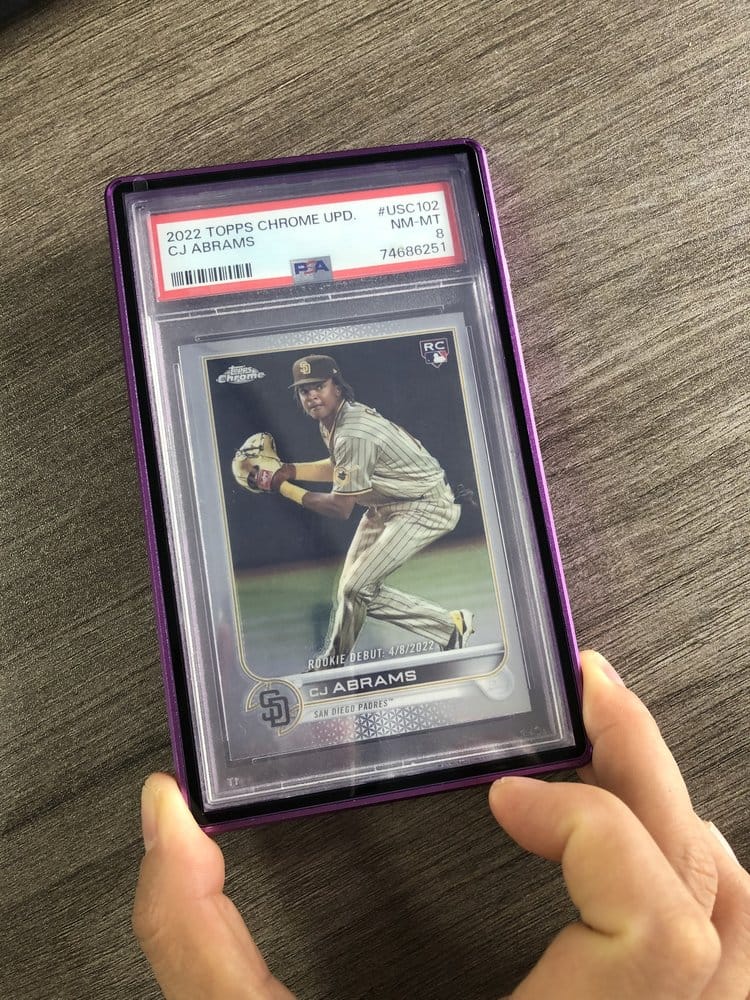Slab-Schutzhüllen für PSA Graded Cards Lila
