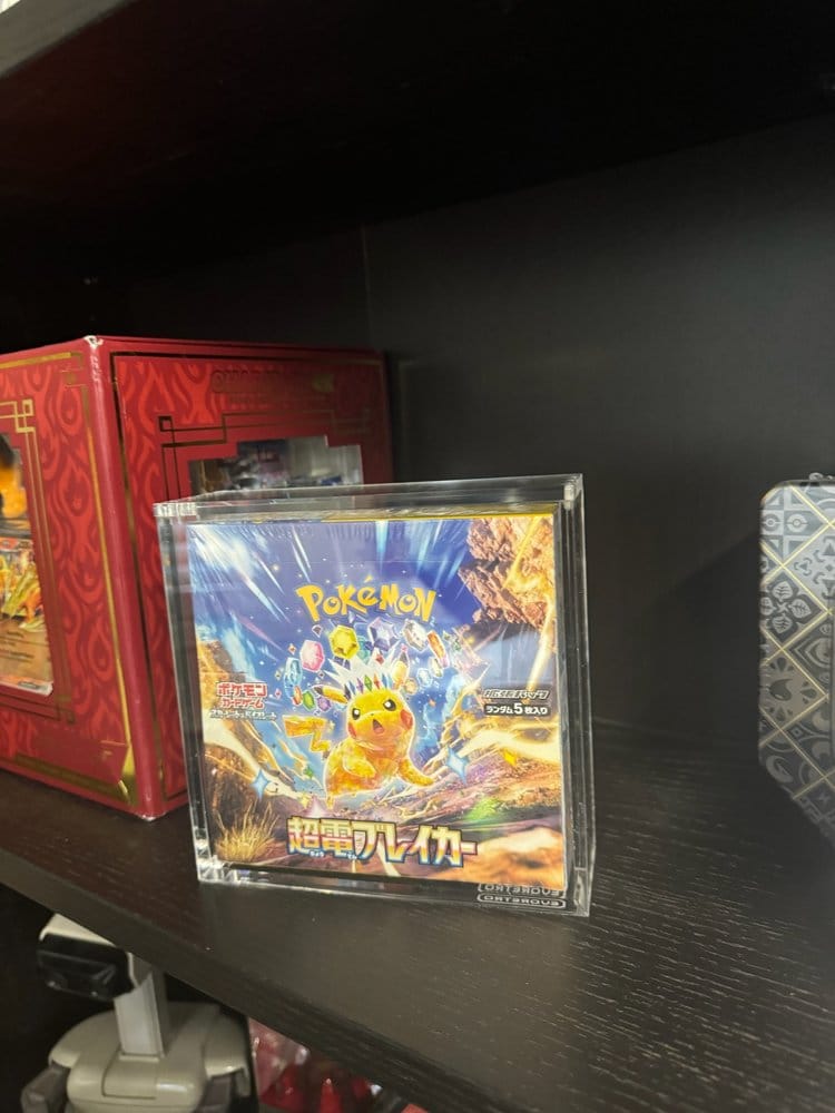 Evoretro Acryl Display Case für Pokémon Große Japanische Booster Box