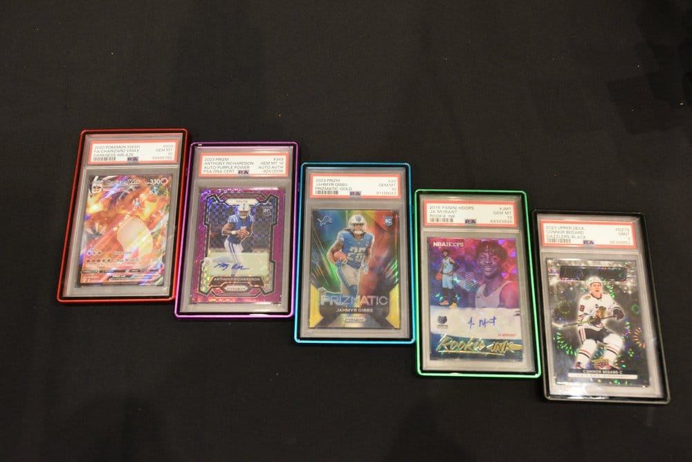 Slab-Schutzhüllen für PSA Graded Cards Schwarz