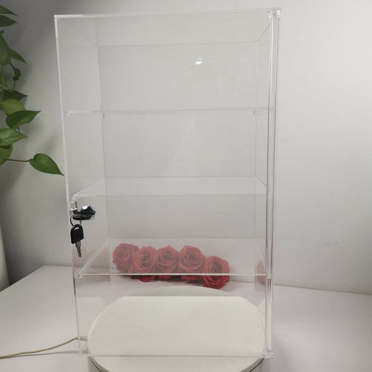 Evoretro 4-stufige abschließbare Acryl-Thekenvitrine