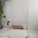 Evoretro 4-stufige abschließbare Acryl-Thekenvitrine