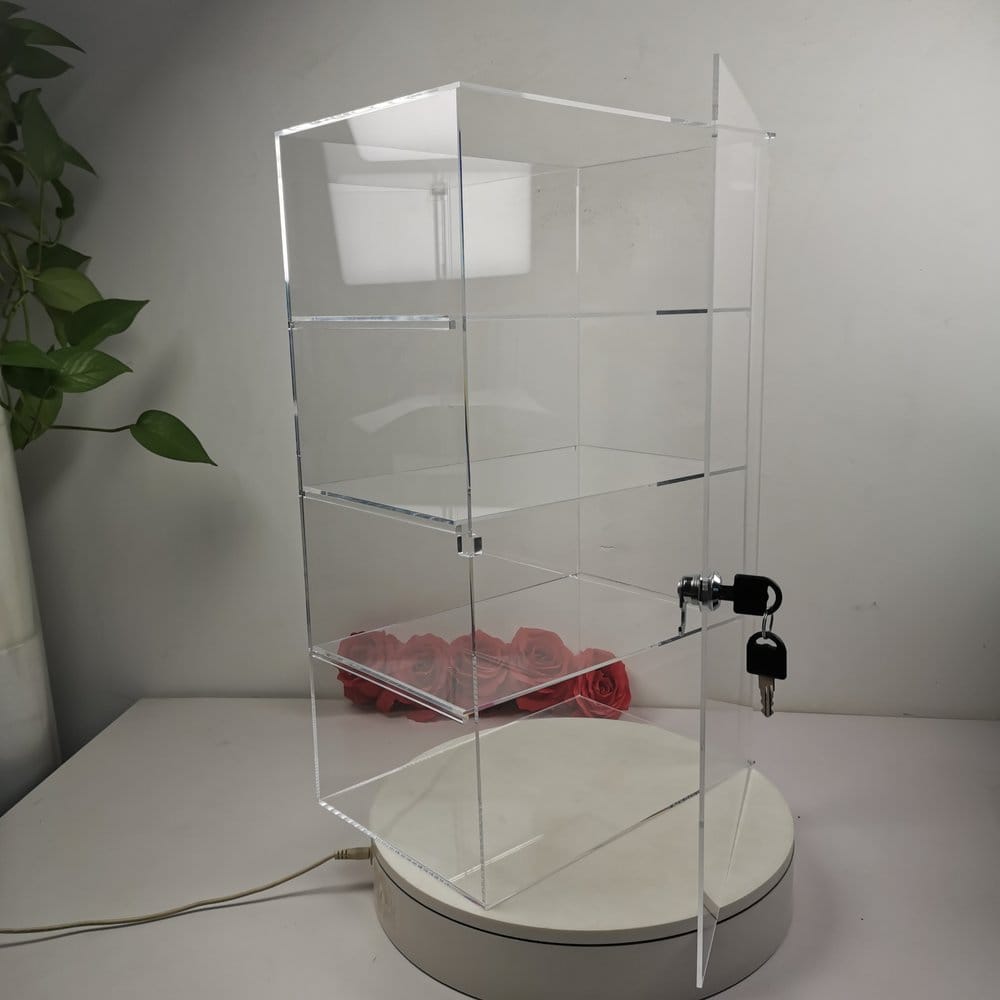 Evoretro 4-stufige abschließbare Acryl-Thekenvitrine