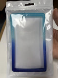 Evoretro Bumper für PSA gegradete Karten-Slab Gradient Light Blue-Dark Blue Glitter