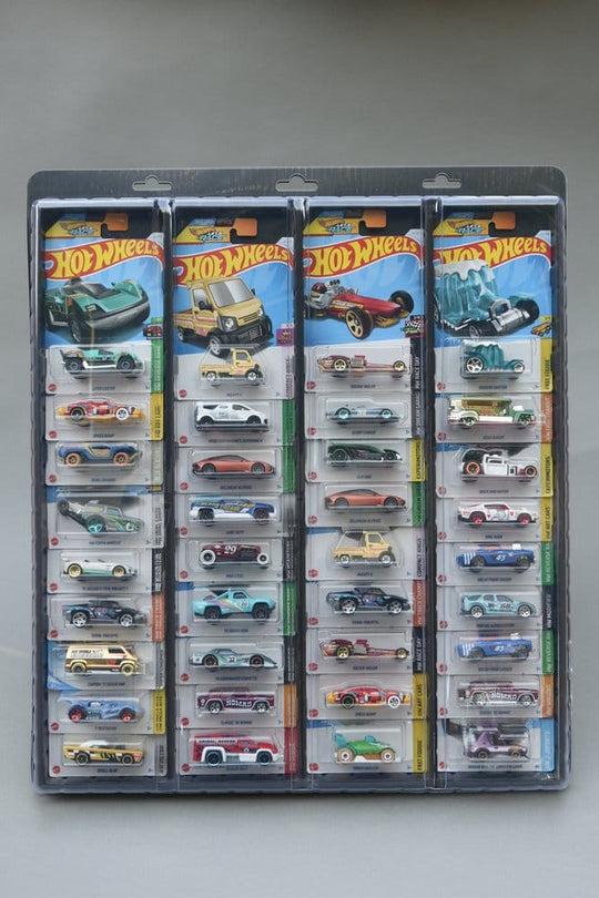 Evoretro Wand-Display für 32 verpackte Diecast-Autos 3er-Pack