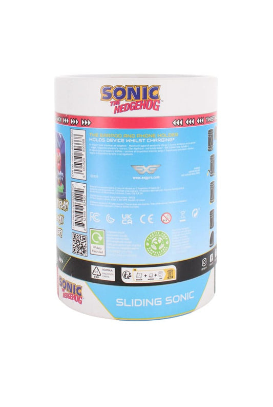 Sonic The Hedgehog Holdems Mini-Halter Sliding Sonic 10 cm