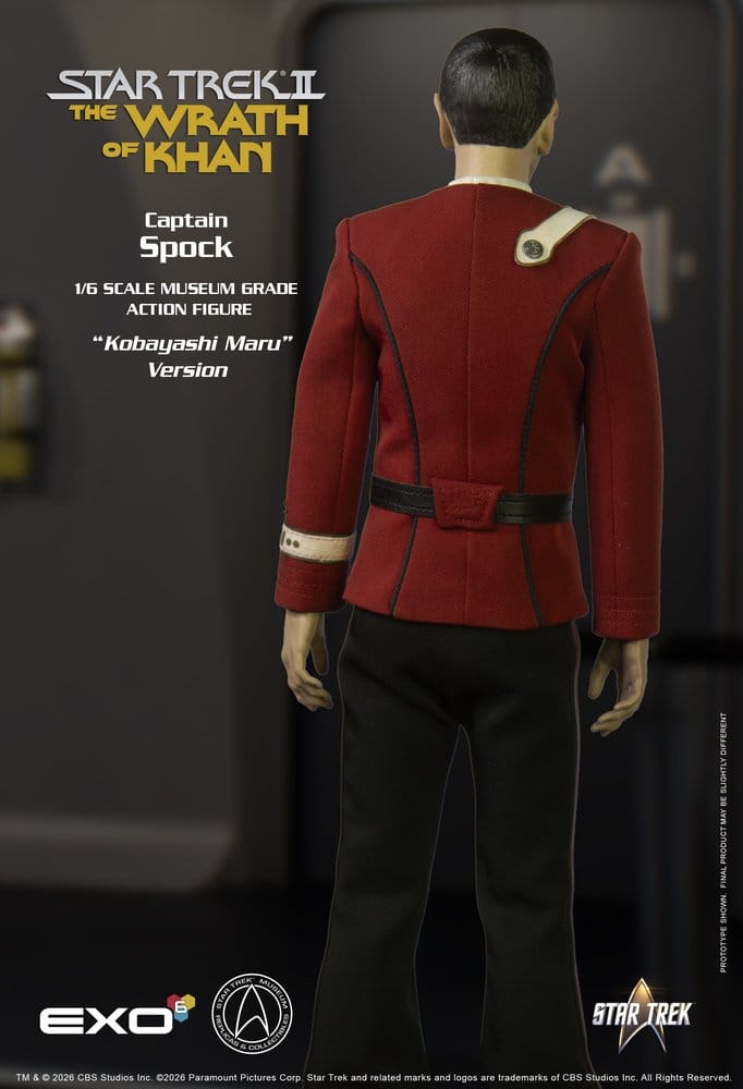 Star Trek: Der Zorn des Khan Actionfigur 1/6 Captain Spock Kobayashi Maru Version 30 cm