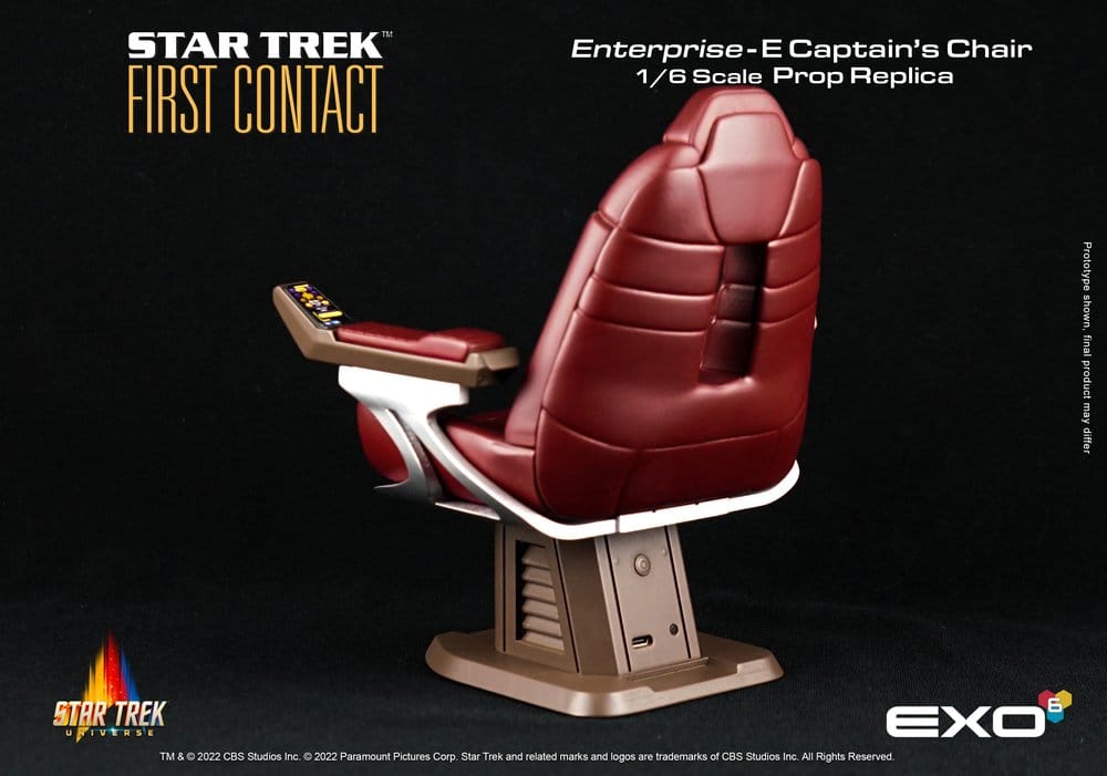 Star Trek: Der erste Kontakt Replik 1/6 Captain's Chair 15 cm