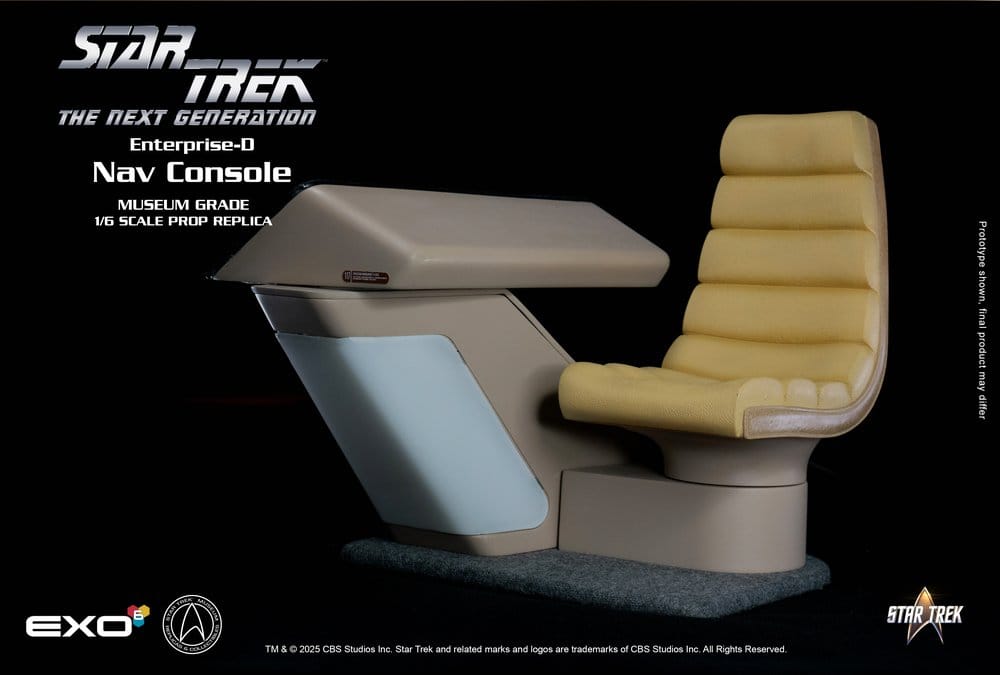 Star Trek: The Next Generation Replik 1/6 Enterprise-D Bridge Consoles Set