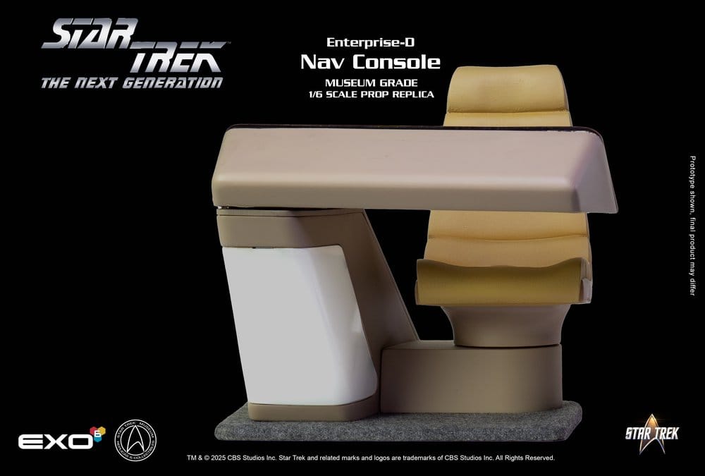Star Trek: The Next Generation Replik 1/6 Enterprise-D Bridge CONN Console