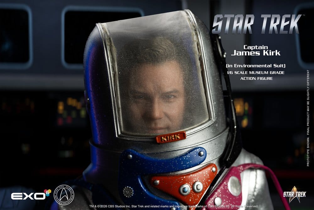 Star Trek: Die Original-Serie Actionfigur 1/6 Captain James T. Kirk (in Environmental Suit) 29 cm
