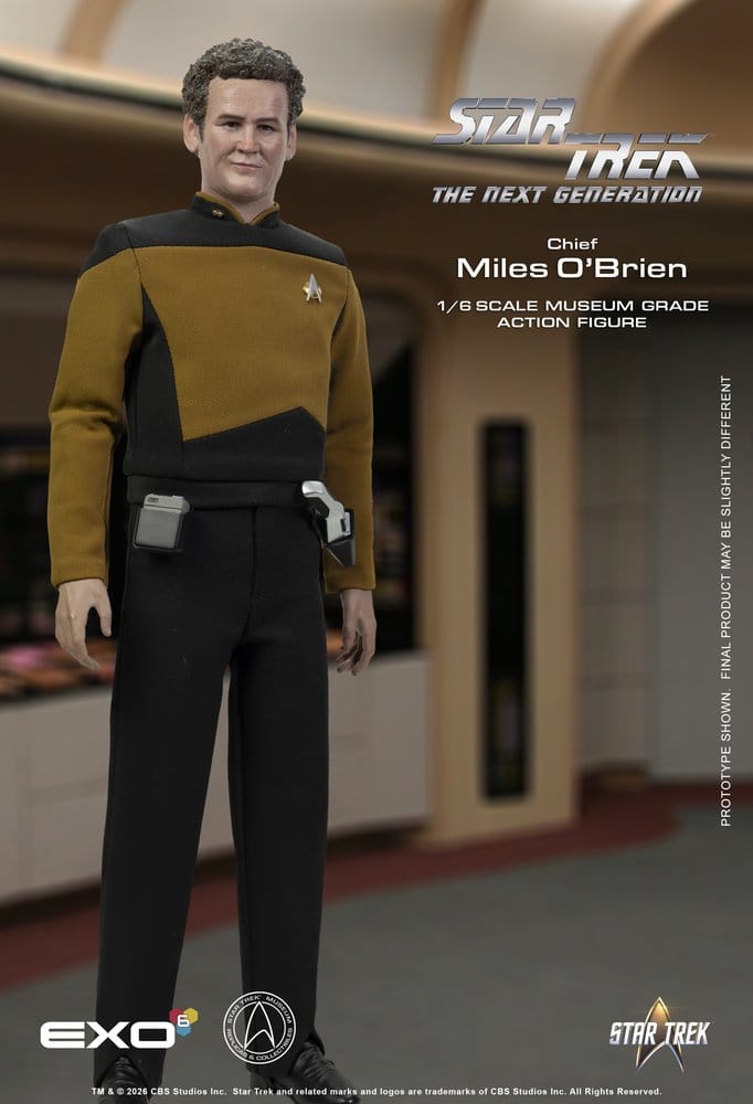 Star Trek: Das nächste Jahrhundert Actionfigur 1/6 Chief Miles O'Brien Essential Version 30 cm