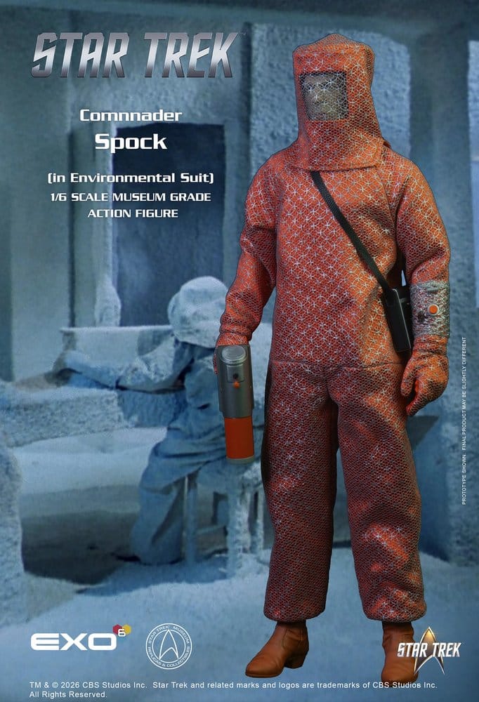 Raumschiff Enterprise Actionfigur 1/6 Spock (im Schutzanzug) 30 cm