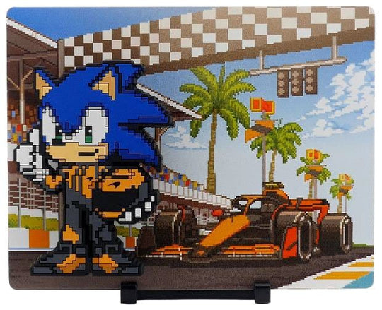Sonic The Hedgehog x McLaren FiGGYZ Magnet-Sammelfigur Sonic McLaren 35th Anniversary 9 cm