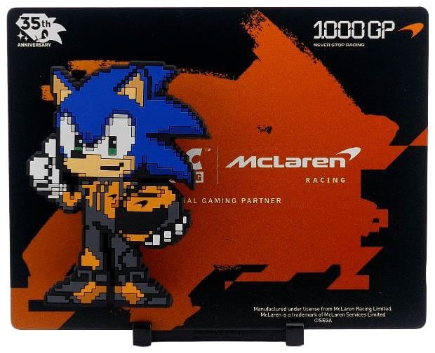 Sonic The Hedgehog x McLaren FiGGYZ Magnet-Sammelfigur Sonic McLaren 35th Anniversary 9 cm