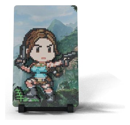 Tomb Raider FiGGYZ Magnet-Sammelfigur 30th Anniversary Lara Croft 11 cm