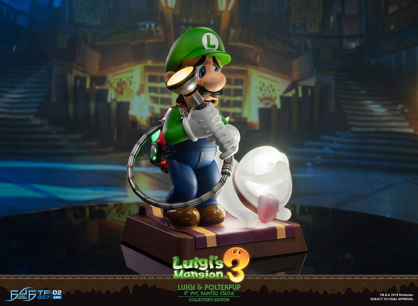 Luigi's Mansion 3 PVC Statue Luigi & Polterpinscher Collector's Edition 23 cm