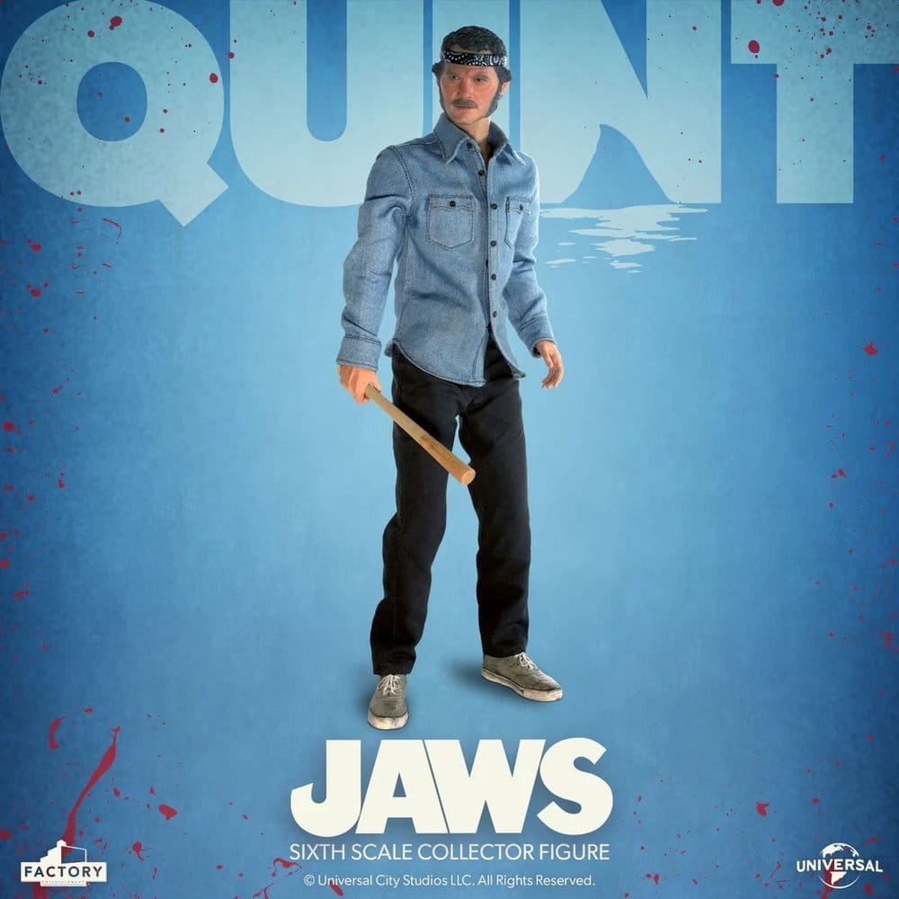 Der weiße Hai Actionfigur 1/6 Quint 30 cm