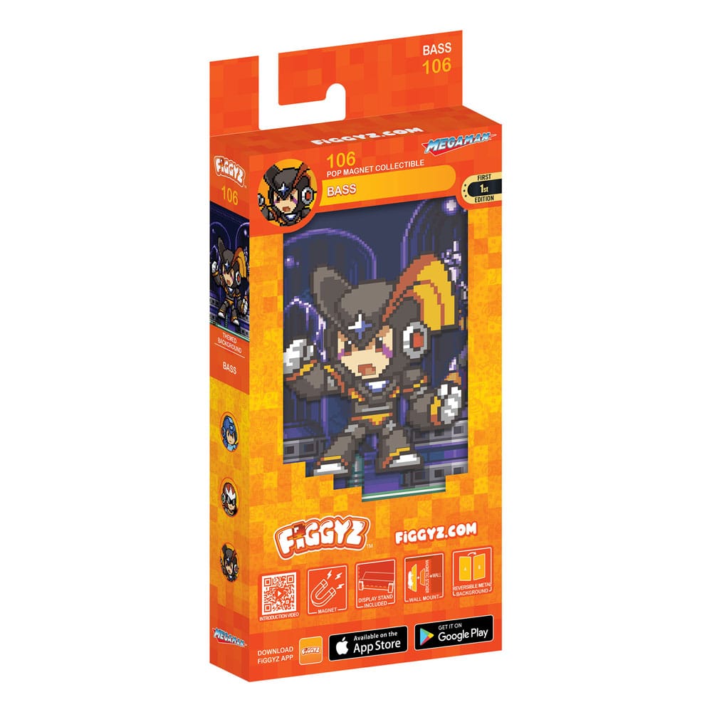 Mega Man FiGGYZ Magnet-Sammelfigur Bass 11 cm