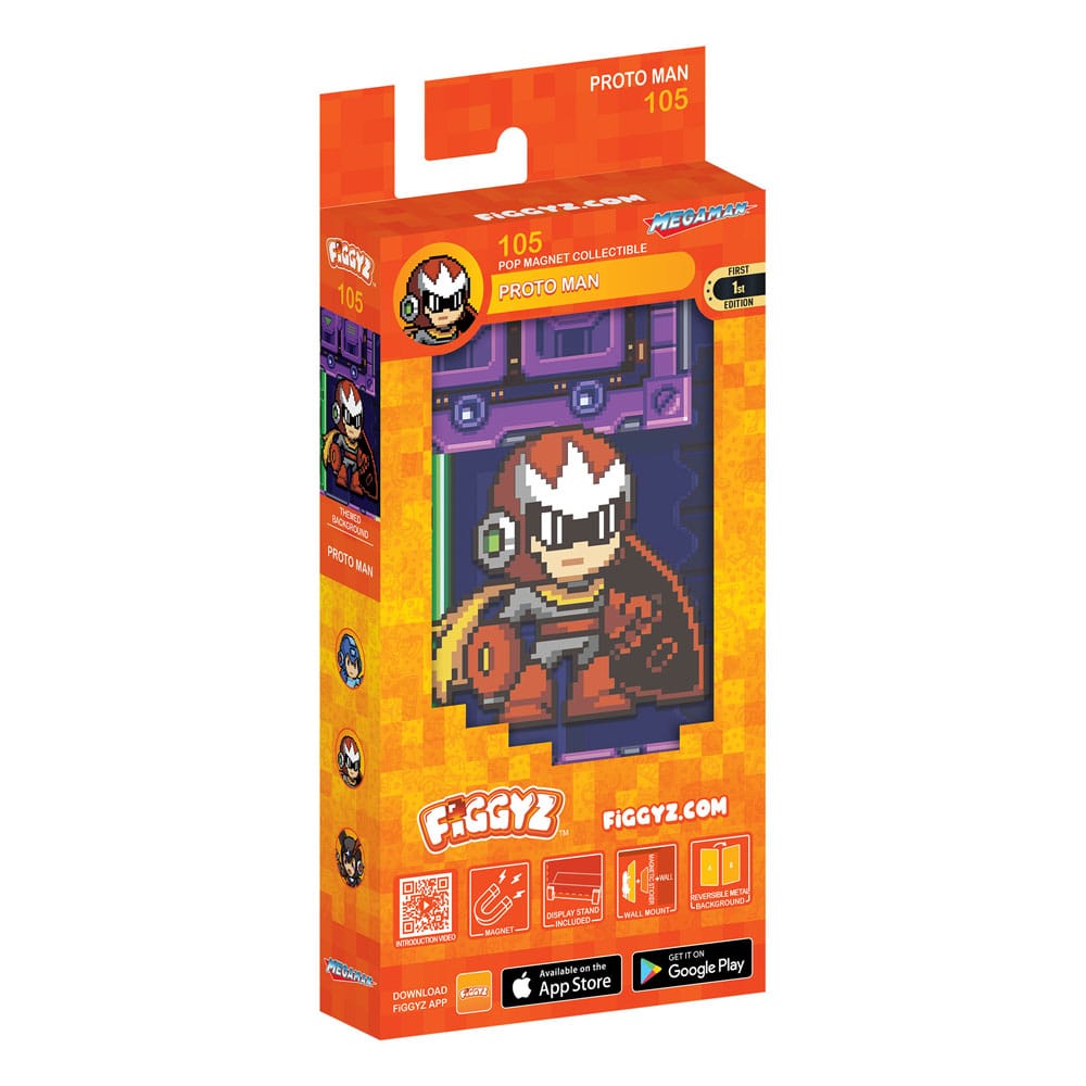 Mega Man FiGGYZ Magnet-Sammelfigur Proto Man 11 cm