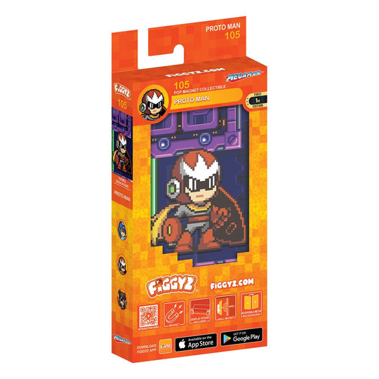 Mega Man FiGGYZ Magnet-Sammelfigur Proto Man 11 cm