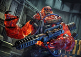 Cosmic Legions Mortal Thorn Actionfigur Globulon Krunn