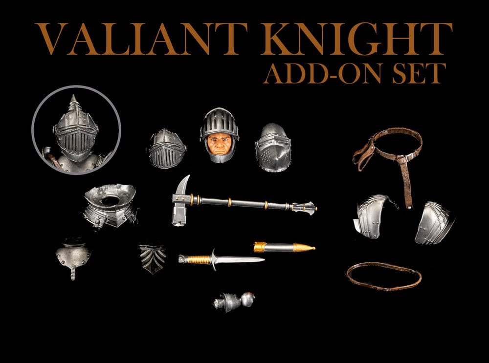 Mythic Legions: Reinforcement 3 Zubehör-Set für Actionfiguren Valiant Knight Add-On Set