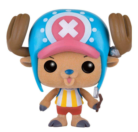 One Piece POP! Animation Vinyl Figur Tony Chopper (Flocked) 9 cm