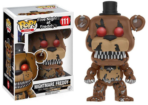 Five Nights at Freddy's POP! Games Vinyl Figur Nightmare Freddy 9 cm