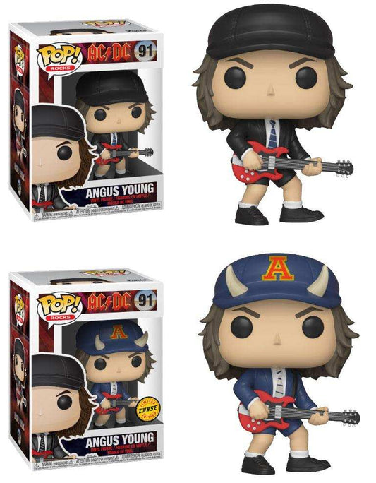 AC/DC POP! Rocks Vinyl Figuren Angus Young 9 cm Sortiment (6)