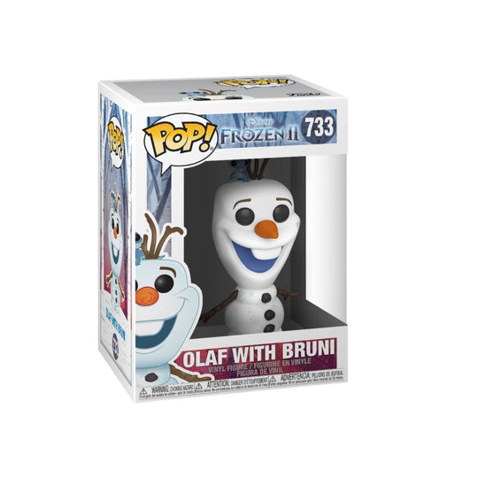 Die Eiskönigin - Völlig unverfroren 2 POP! Disney Vinyl Figur Olaf & Bruni 9 cm