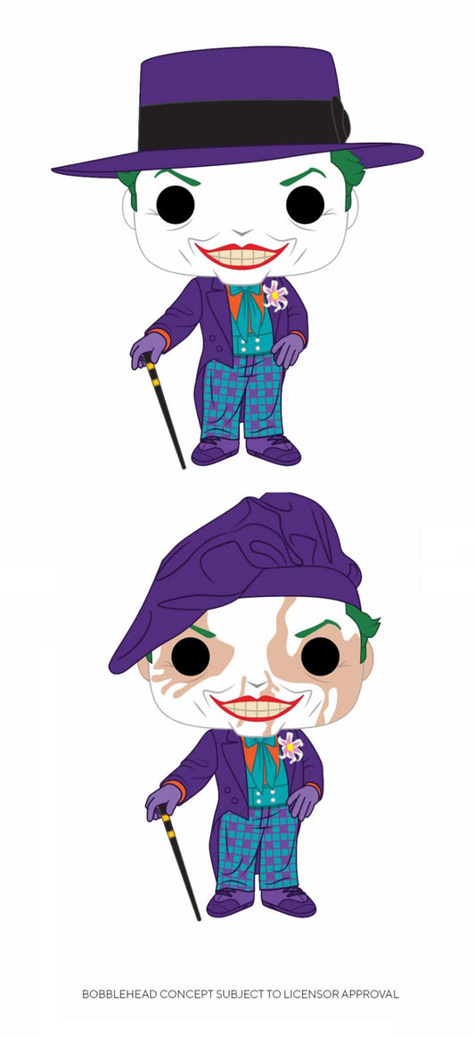 Batman 1989 POP! Heroes Vinyl Figuren Joker 9 cm Sortiment (6)