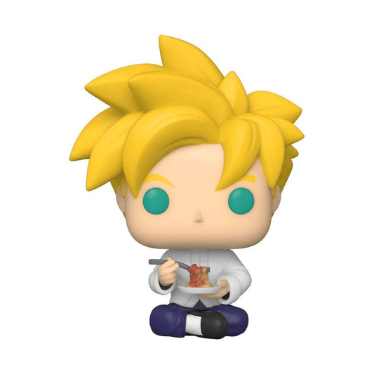 Dragon Ball Z POP! Animation Vinyl Figur Super Saiyan Gohan with Noodles 9 cm