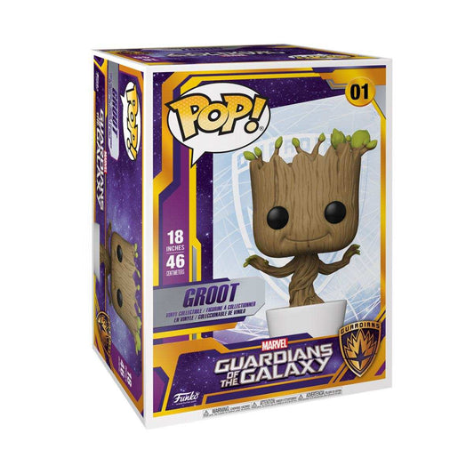 Guardians of the Galaxy Super Sized POP! Marvel Vinyl Figur Dancing Groot 46 cm