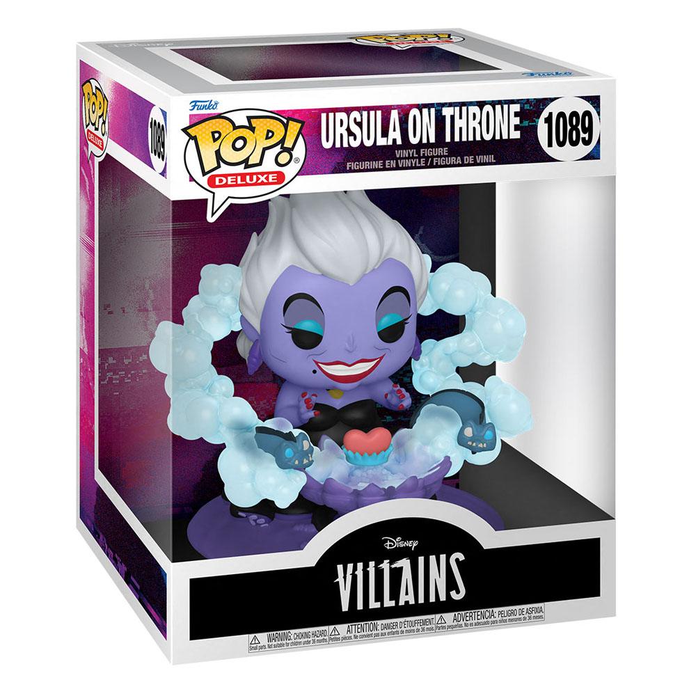 Disney POP! Deluxe Villains Vinyl Figur Ursula on Throne 9 cm