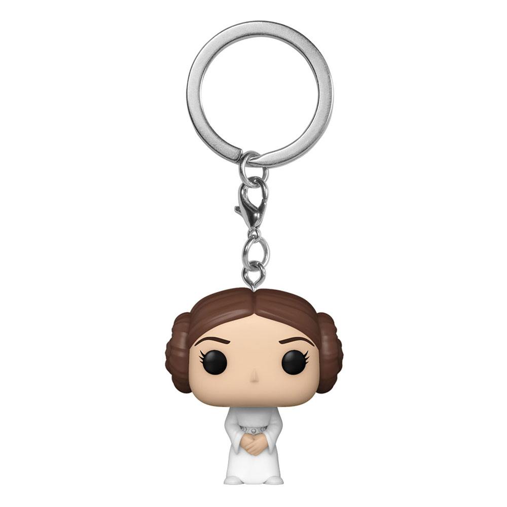 Star Wars Pocket POP! Vinyl Schlüsselanhänger 4 cm Leia Display (12)