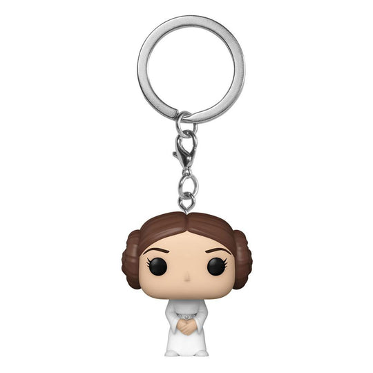 Star Wars Pocket POP! Vinyl Schlüsselanhänger 4 cm Leia Display (12)
