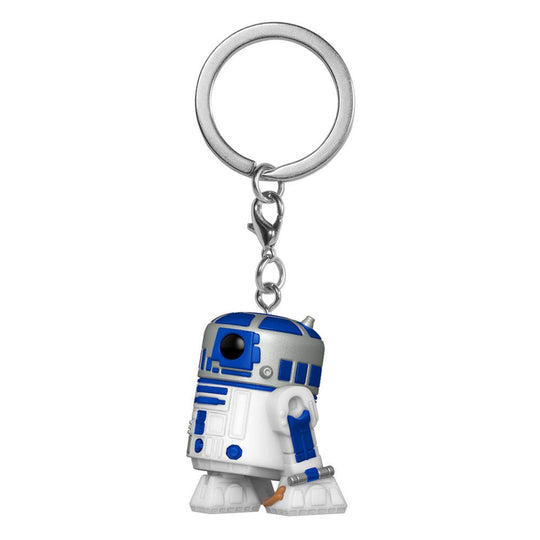 Star Wars Pocket POP! Vinyl Schlüsselanhänger 4 cm R2-D2 Display (12)