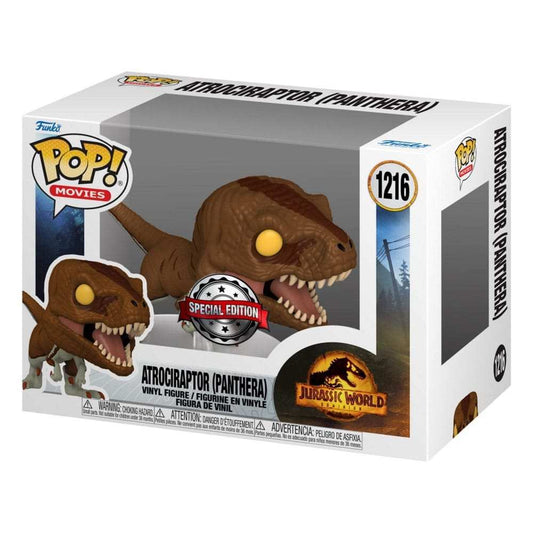 Jurassic Park POP! Movies Vinyl Figur Atrociraptor (Panthera) Exclusive 9 cm