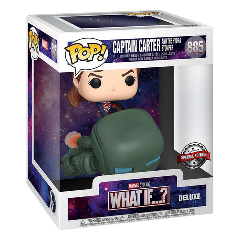 What If...? POP! Deluxe Vinyl Figur Capt. Carter & Hydro 15 cm