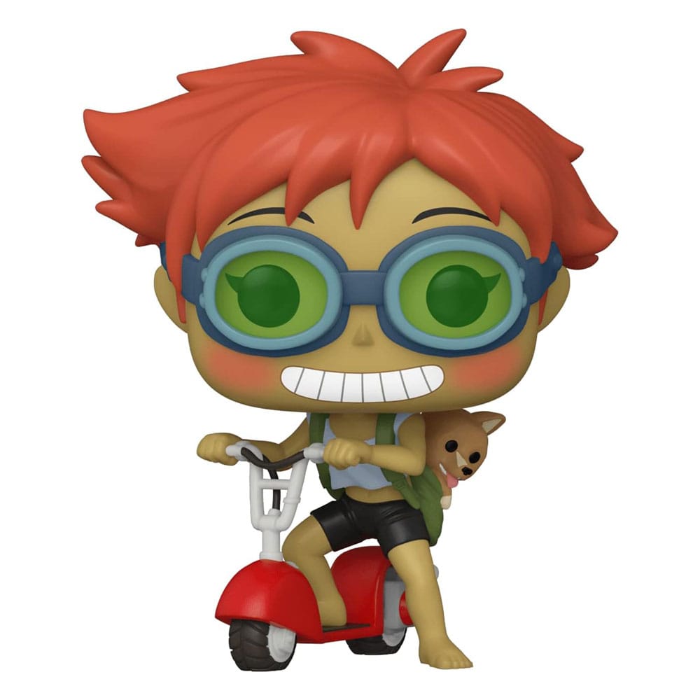 Cowboy Bebop POP! Animation Vinyl Figur Edward on Scooter w/Ein 9 cm