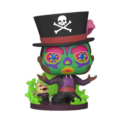 Disney: Villains POP! Disney Vinyl Figur Sugar Skull Facilier w/Base Special Edition 9 cm - Beschädigte Verpackung