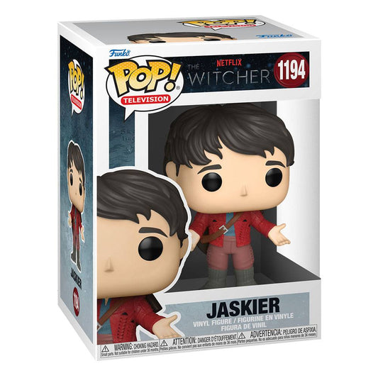 The Witcher POP! TV Vinyl Figur Jaskier (Red Outfit) 9 cm