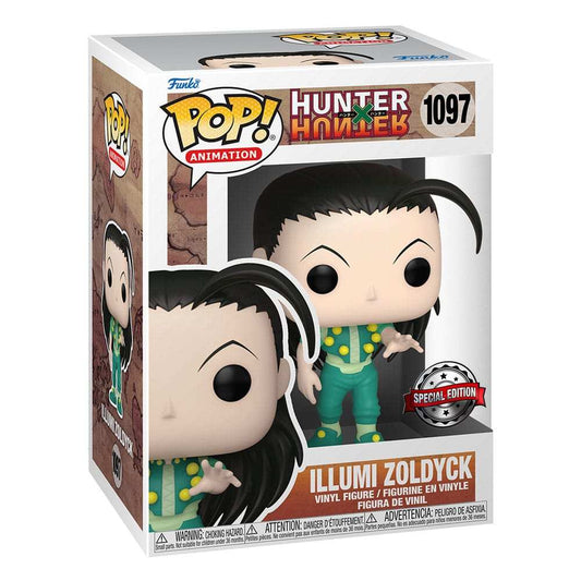 Hunter x Hunter POP! Animation Vinyl Figur Illumi Zoldyck 9 cm