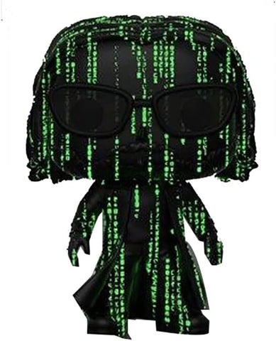 The Matrix 4 POP! Movies Vinyl Figur Neo (Coded)(GW) 9 cm