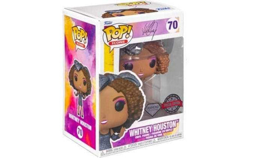 Whitney Houston POP! Icons Vinyl Figur Whitney Houston(HWIK)(DGLT) Exclusive 9 cm