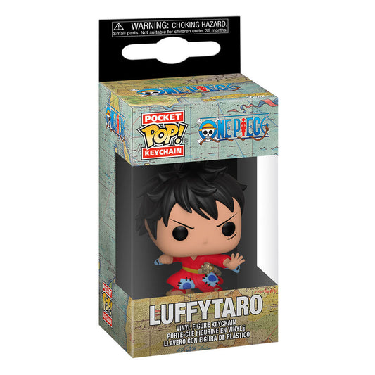 One Piece POP! Vinyl Schlüsselanhänger 4 cm Luffy in Kimono