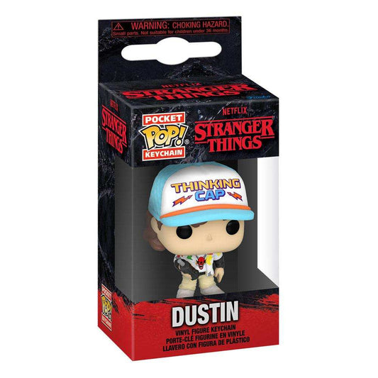 Stranger Things POP! Vinyl Schlüsselanhänger 4 cm Dustin Display (12)